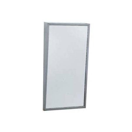 BOBRICK Bobrick Fixed-Position Tilt Mirror 18inW x 36inH - B293 1836